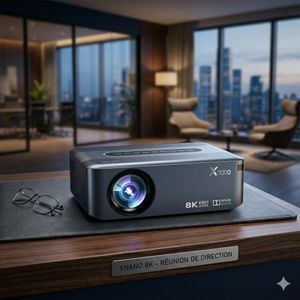 Vidéo Projecteur Android Professionnelle 8k Full HD avec Sac offert 