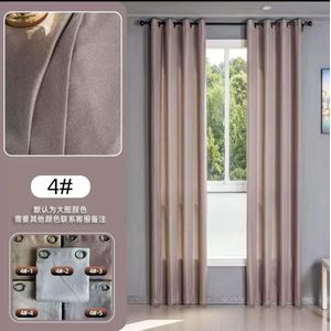 Rideaux Tamisants de Luxe à Œillets – Marron Glacé (Paire de 2 Pièces)