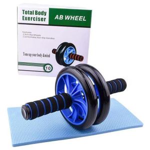 Roue Abdominale AB Wheel Double - Appareil Musculation Abdominaux Ventre Plat Sport Maison