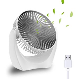 Ventilateur Portable, Ventilateur De Table Souffleur D'air, Ventilateur USB, Ventilateur Silencieux, Ventilateur De 6 Pouces