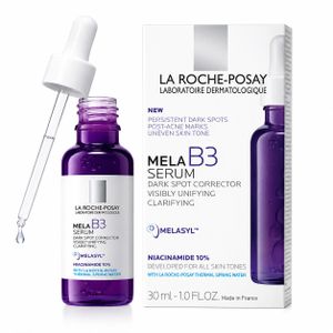 La Roche Posay Sérum Anti-Taches Mela B3 – Niacinamide 10% – Correcteur Taches Brunes & Éclat – 30ml
