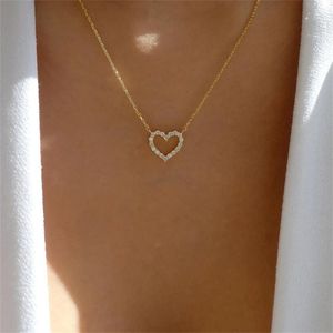 3D Fashion Chaîne femme Doré 45cm En Acier Inoxydable Pendentif  coeur  idéal cadeau pour saint  valentin 