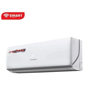 SMART TECHNOLOGY  Split Éco Anti Corrosion Et Purificateur 1 CV - STS-09/FUSION R410 – Blanc - Garantie 12 Mois