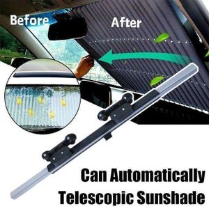 Pare-soleil Rétractable Pour Voiture, Pare-brise-Réfléchissant-Isolation Thermique GH