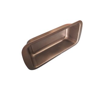 Magic Moule A Cake / Hachis Rectangulaire En Métal Antiadhésif - 26 X 11 Cm - Noir + 1 Pinceau/Spatule Offert