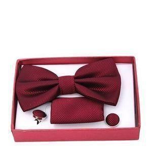 Noeud Papillon-Rouge Bordeaux Classique