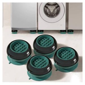 Partagez ce produit    4 Supports de Pieds Anti-Vibration et Réducteurs de Bruit pour Machine à Laver, Réfrigérateur et Meubles