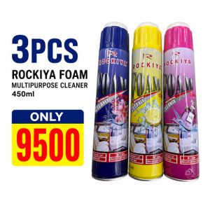 Rockiya Foam Cleaner 3PCS – Nettoyant Multi-Usage Parfumé