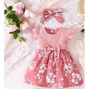 L'Ensemble de robe Floral Irrésistible : Luxe et Douceur pour Bébé