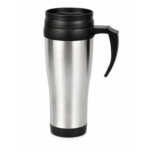 Mug Isotherme en Acier Inoxydable avec Poignée – Tasse de Voyage Réutilisable