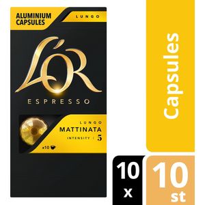 L'Or Espresso Nespresso ® L'OR CAPSULES MATTINATA INTENSITÉ 05 PACK 30 De  CAPSULES - Prix pas cher