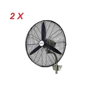 02 Ventilateur Mural Industriel -Noir
