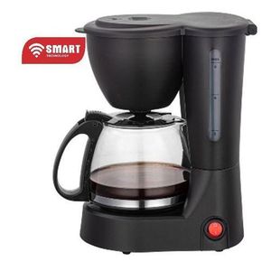 Smart Machine à café (STPE-5206U) – Noir – 0,6 Litres / 6 tasses – 650 W – Fonction Anti-goutte