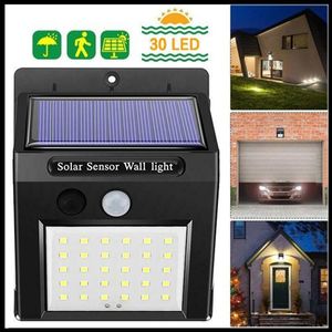 Lampe Murale Solaire - 30 LED