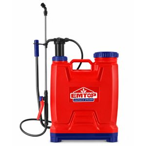EMTOP Pulvérisateur Manuel À Dos 16L – Haute Pression Pour Jardin & Agriculture