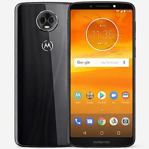 Motorola Moto E5 Plus - 6,0" - 64GO ROM - 4GO RAM - 12MP/8MP emprunte digital - noir