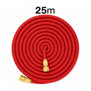 Tuyau d'arrosage extensible de 25M/avec pistolet multijet
