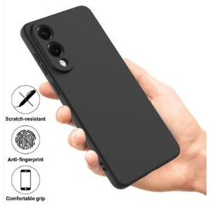 Coque silicone compatible Pour Samsung S25 Edge - NOIR