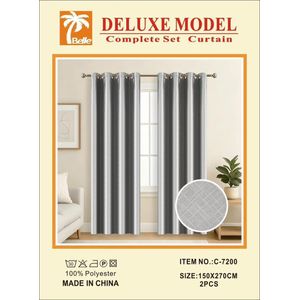 Belle Rideaux deluxe model-ensemble de rideaux élégants 2pièces pour salon et chambre