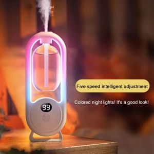 Diffuseur d'Arômes Intelligent Rechargeable, Affichage Digital avec 1 Parfum