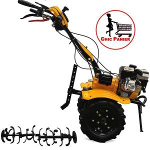 Motoculteur - laboureuse 0.7hp– Economique – Résistant