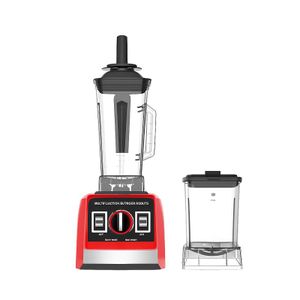Smart  TECHNOLOGY Mixeur Électrique Incassable Robots 2 En 1 Rouge (STPE-8899) -Puissance TURBO 600W - 2.5L – 2 Vitesses - Garantie 3 Mois