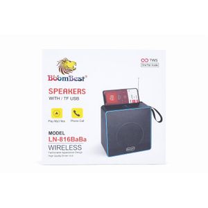 Enceinte Bluetooth BoomBest LN-816BaBa – Sans Fil & Multifonction