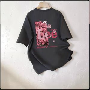 T-shirt manches courtes- pour hommes ou femme-Lee srtroi-gris