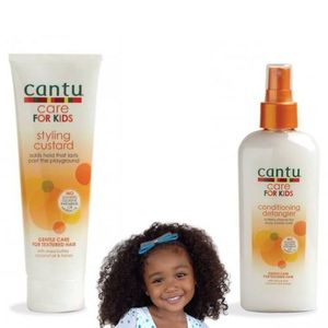 Cantu Creme Coiffage + Démêlant Hydratant Pour Enfants