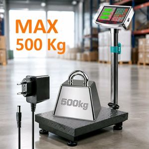 Bascule Balance Électronique Pour Cacao Café Anarcade 500  Kg - GRIS