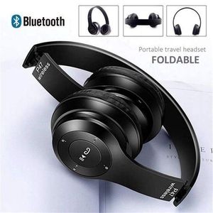 Generic Casque Bluetooth - MP3 - P47 - Noir à prix pas cher