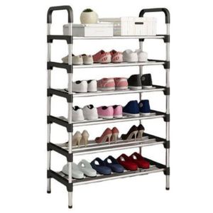 Etagère A Chaussures - 6 niveaux Multicolore