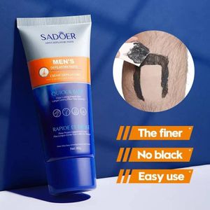 2 Crèmes dépilatoire corporelle pour homme