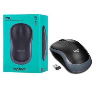 Logitec SOURIS SANS FIL M185 Souris confortable et simple d’utilisation avec une durabilité fiable