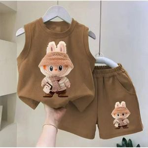 1 - 7 ans garçon dessin animé manches courtes Short Casual set