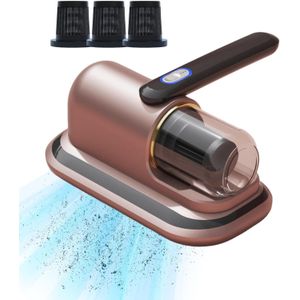 Aspirateur de matelas portable sans fil UV - Haute aspiration - Élimine les acariens - Dépoussiéreur pour lits et canapés