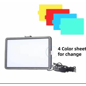 Panneau d'Éclairage LED Vidéo - Lampe de Poche pour Photo et Streaming
