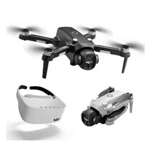 Drone professionnel 8K V158 pour extérieur avec lunettes VR, caméra 4K HD, moteur brushless pliable, évitement d'obstacles RC