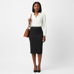Jupe crayon décontractée pour femme WXT10006