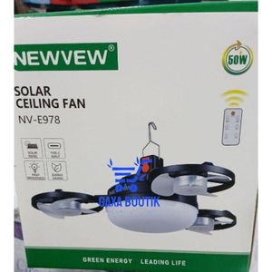 Ventilateur de plafond solaire