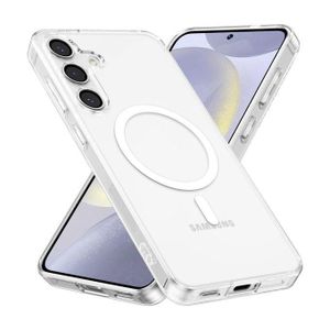 2 Coques Magnétiques MagSafe Compatible Samsung A25 5G Avec 2 Antichocs