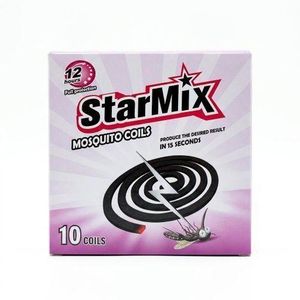 Spirales Anti-Moustiques StarMix (Paquet de 10) – Insecticide Puissant Protection Totale 12 Heures
