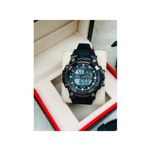 Montre numérique unisexe Multifonctionnelle, Montres de sport pour homme et femme