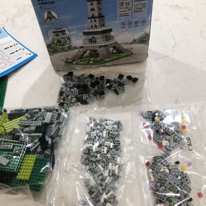 6+ ANS  DIFFICULTÉ LEVEL 2 TOUR EIFFELBUILDING BLOCKS - Maquette Paris 8999 Pièces  