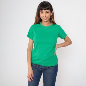 Mode Tee-shirt Vierge - Unisexe - VERT