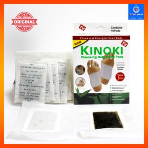 Kinoki Detox Original – Patch Détoxifiant Naturel pour Éliminer les Toxines Pendant le Sommeil - 1 paquet (10 patch)