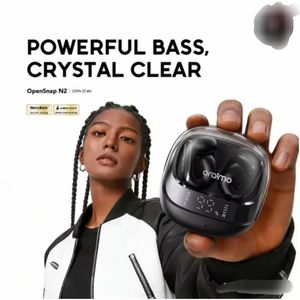 Oraimo OpenSnap N2 – Écouteurs sans fil True Wireless avec Charge Rapide et Basses Puissantes .Noir