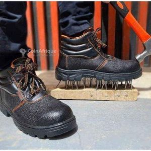 DINGQI Chaussures De Sécurité Noir 