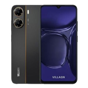 VILLAON V50s - Téléphone portable Android 4G - 32Go ROM + 3Go RAM - 6,52 pouces - batterie 4000mAh - Noir 