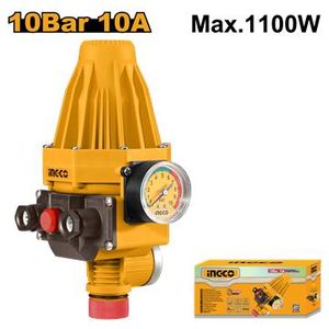 Ingco AUTOMATIQUE DE POMPE A EAU CONTROL 10A 1.5 BAR AVE pour supresseur WAPS002